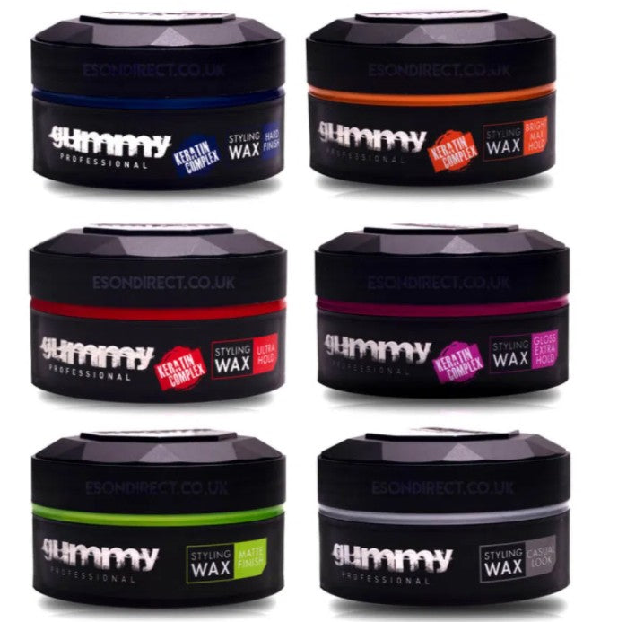 Gummy Styling Wax set
