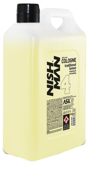 Nishman After Shave Cologne Lemon 1000 ml - Hairwaxshop
