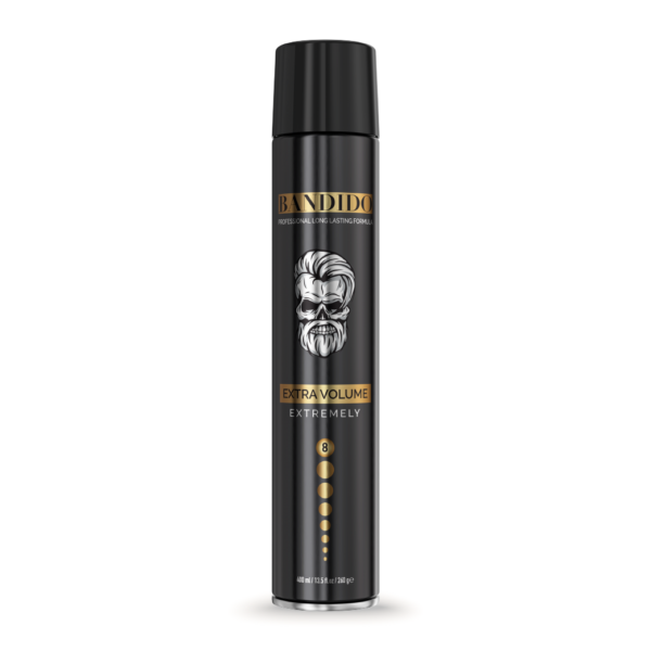 Bandido 01- Hair Spray Black Extra Volume Extremely 400 ML