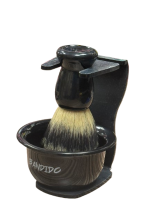 Bandido Barber Beard Brush Set
