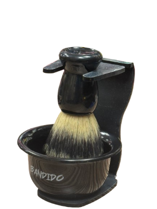 Bandido Barber Beard Brush Set
