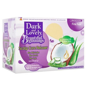 Dark and Lovely Beautiful Beginnings  No Mistake Smooth Relaxer Fine Hair - Africa Products Shop
