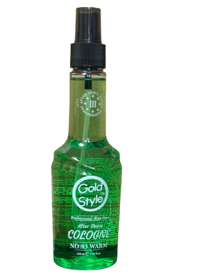 GOLD STYLE AFTER SHAVE COLOGNE NO.3 WARM 220ml