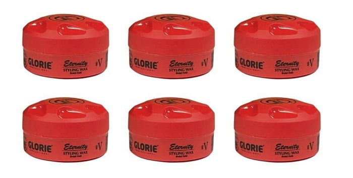 Glorie Eternity Hair Styling Wax Brutal Hold Wax 6 stuks