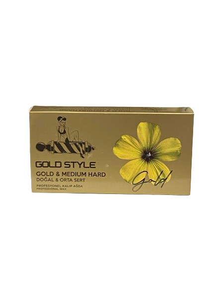 Gold Style Medium Hard Depilatory Wax 400 ml