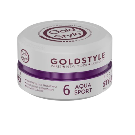 Gold Style 6 Aqua Sport Hair Styling Wax 150 ml