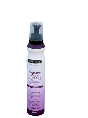 Morfose Supreme Hair Mousse Collagen Herbal Keratin 200 ml