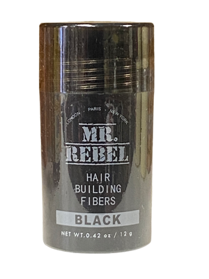 Mr Rebel Hair Building Fibers Wax Black 12 g