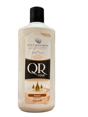 QR Man Keratin Shampoo 400 ml