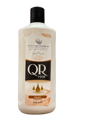 QR Man Keratin Shampoo 400 ml