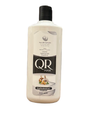 QR Man Knoflookextrat Shampoo 400 ml